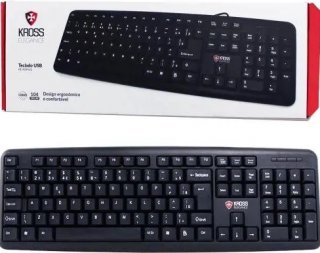 Teclado Usb C/cabo Kross Ke-K095V2 Preto