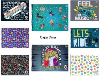 Caderno Desenho Cd 80F * Esp Grande ** Pepper  Tilibra 233994