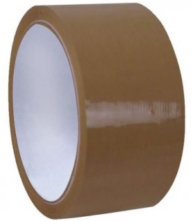 Fita Pvc Marrom 45Mm X 50M - Cell