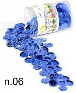 Lantejoula N6 2Gr Metalizada Azul Royal - Real Seda