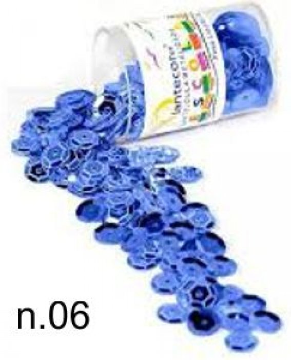 Lantejoula N6 2Gr Metalizada Azul Royal - Real Seda