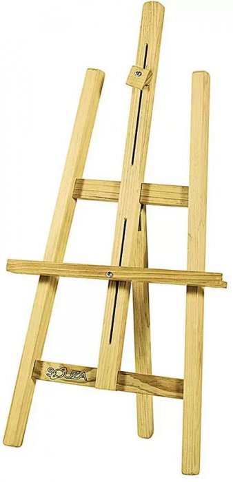 Cavalete Pintura de Mesa Pinus 75Cm 4105 Souza