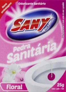 Pedra Sanitaria Sany/suave 25Gr Floral Caixinha