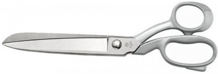 Tesoura Mundial 1490-9 Alfaiate Aco Forjado 23Cm Cabo Cinza