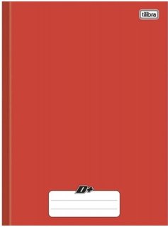 Caderno Cd Univ Cost 48 Fls *vermelho  D+  Tilibra