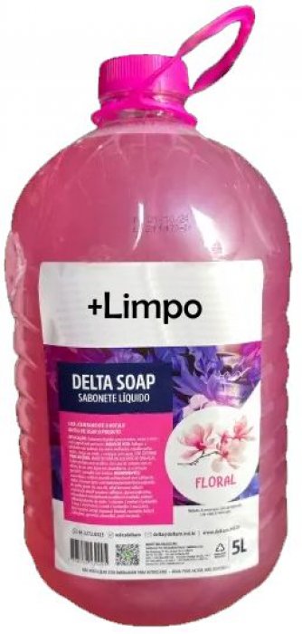 Sabonete Liquido 5L - +Limpo Soap - Floral/lavanda