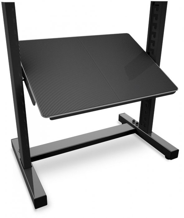 Suporte Apoio Pes Alto Resolve 16 Alturas Preto Metal