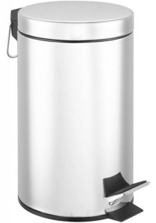 Lixeiro Inox 08L C/pedal Redondo Mood 58712