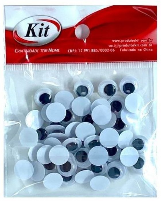 Olho Movel 06Mm Olhos 603328 Pct/100 Kit