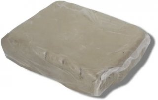 Argila Natural Clara 1,2Kg - Criativa