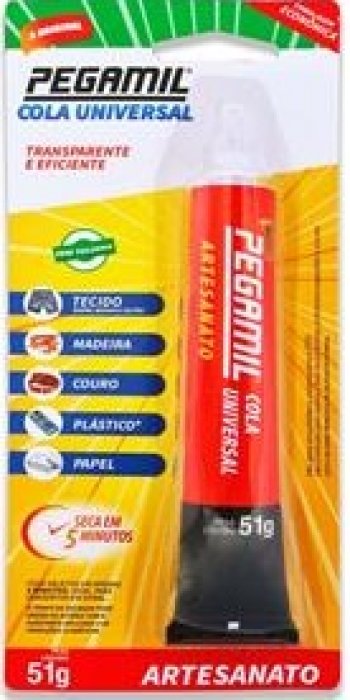Cola Universal Artesanato 51G Pegamil