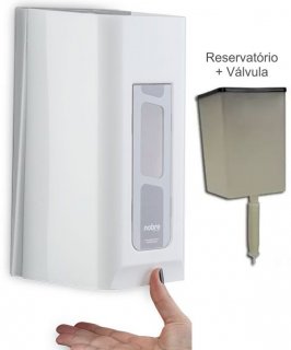 Saboneteira/alcool Street C/reservatorio *branca* - Nobre
