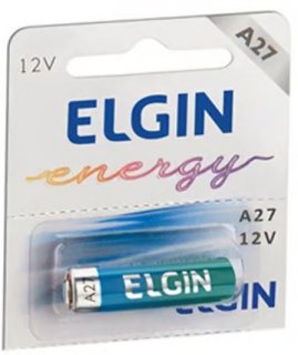 Pilha/bateria A27 12V -Elgin-Unid-Contr Remoto 27A 82196