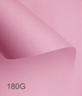 Papel A4 180Gr Liso ***folha Avulsa*** Rosa Claro Masterprint Diplomata