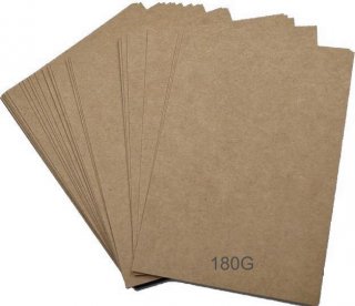 Papel A4 180Gr. Kraft Liso ***folha Avulsa*** Masterprint