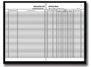Livro Registro Inventario 5715 Sd