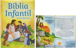 Biblia Infantil (Letras Grandes) Todo Livro