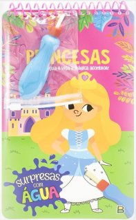 Livro Surpresas com Agua: Princesas  Todolivro