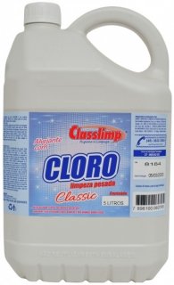 Cloro Hipoclorito 5% - 5 Litros - Classlimp