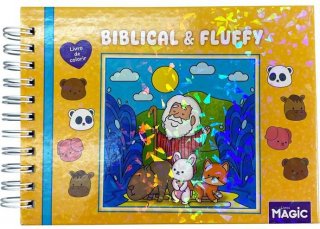 Livro ** Colorir Bobbie Goods Biblical Fluffy 96Pag Esp Cd 180G - Magic