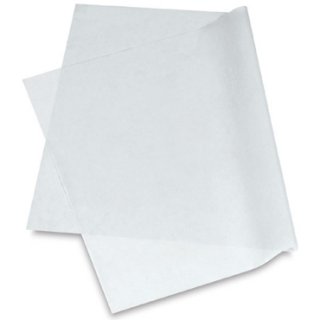 Papel Manteiga/impermeavel Cristal Branco 50X70