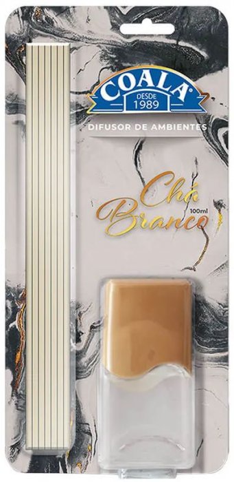 Difusor de Ambientes 100Ml Coala Cha Branco