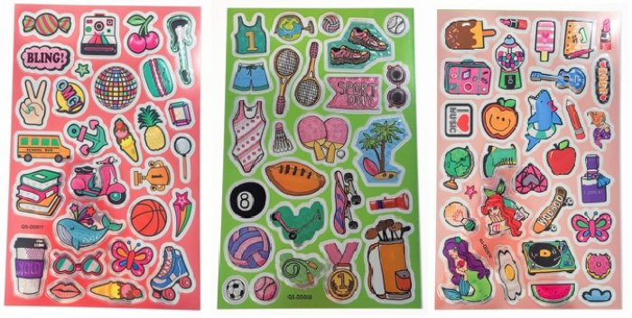 Adesivo Holografico Teens Moozi