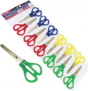 Tesoura Escolar Vmp/planeta  Sortidas  13Cm