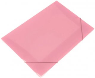 Pasta Aba Poliprop. 05Mm Fina - Rosa Polibras 160210