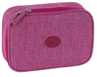 Estojo Box Linho Jeans Vinho  Packn'go  25440Vi