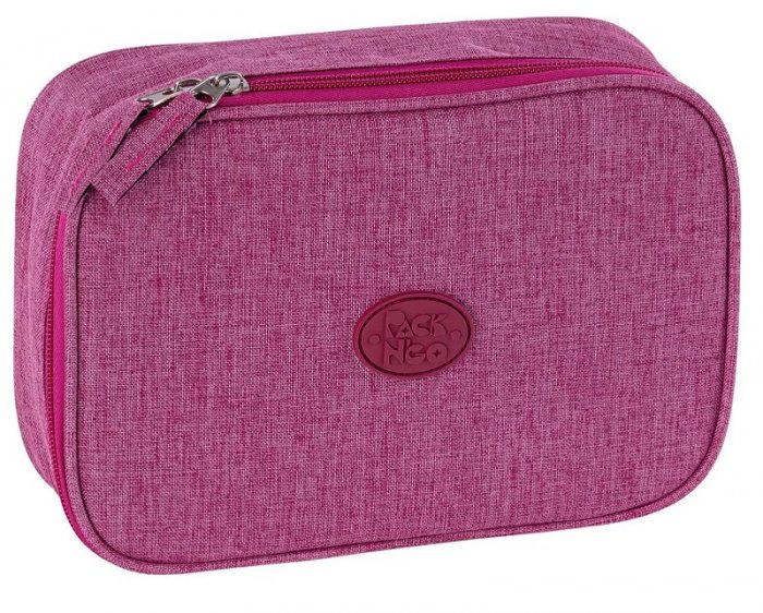 Estojo Box Linho Jeans Vinho  Packn'go  25440Vi