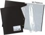 Pasta Catalogo Flex Dac.1090 *c/50Fls* C/visor Of. Preto