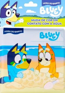 Livro ** Leitura - Bluey Hora do Banho  8Pag