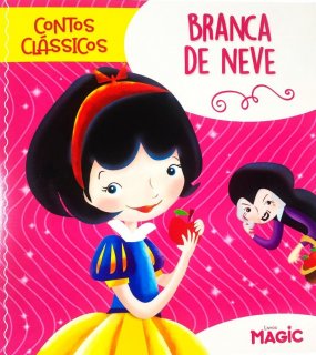 Livro ** Leitura Branca de Neve 12Pg 20X20 585973 - Magic Kids