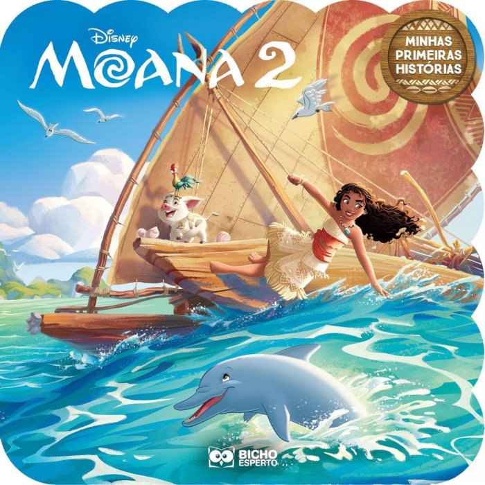 Livro ** Leitura Moana 2 20X20 16Pag 37738 - Bicho Esperto
