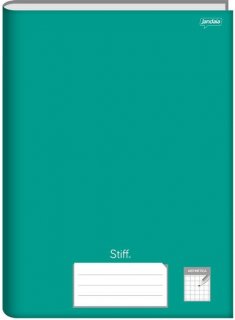Caderno Cd Quadriculado Peq 1/4 96Fls Broch 7X7 Stiff Jandaia