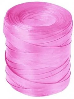 Fitilho Plastico 5Mmx50Mt Rosa Antigo - Rolo