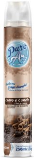 Bom Ar Aerosol Puro Ar Cravo e Canela 250Ml/130G