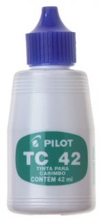 Tinta *tc42* Carimbo *pilot* Azul