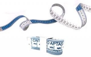 Fita Metrica 1,5Mt *coats Corrente Milward* Azul/branco