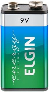 Pilha/bateria 9 Volts *elgin* 82158 Alkalina