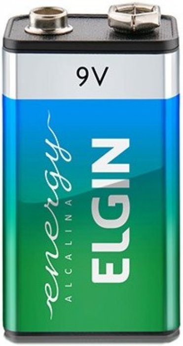 Pilha/bateria 9 Volts *elgin* 82158 Alkalina