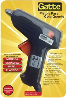 Pistola Cola Quente Pequena Gatte/make+  10W   4007