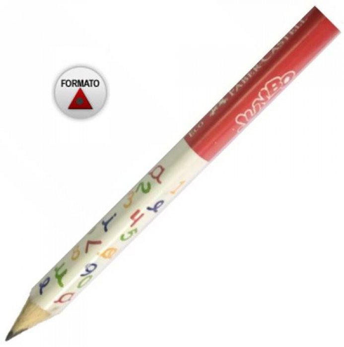 Lapis Preto Faber Jumbo Triangular   1205J